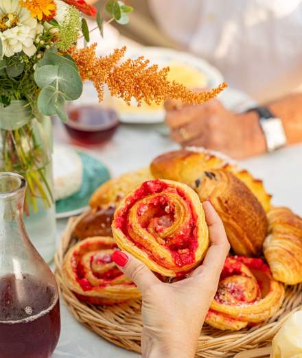 Le Domaine de Gorneton, Chasse sur Rhône, petit déjeuner