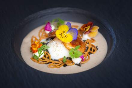 Les Nymphéas Restaurant du Domaine de Gorneton, Chasse-sur-Rhône, Plat