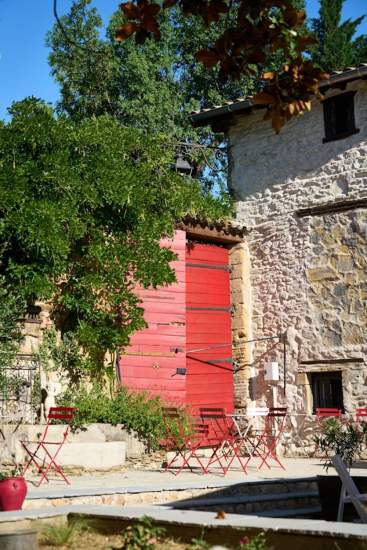 Le Domaine de Gorneton, Chasse-sur-Rhône, Façade