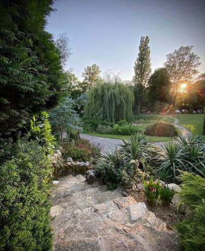 Le Domaine de Gorneton, Chasse-sur-Rhône, Façade