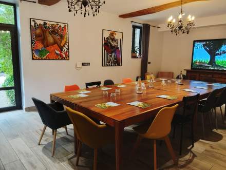 Le Domaine de Gorneton, Chasse-sur-Rhône, Salle de séminaire