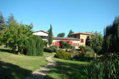 Le Domaine de Gorneton, Chasse-sur-Rhône, Façade